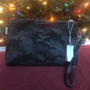 Quilted Koala Camo Wristlet